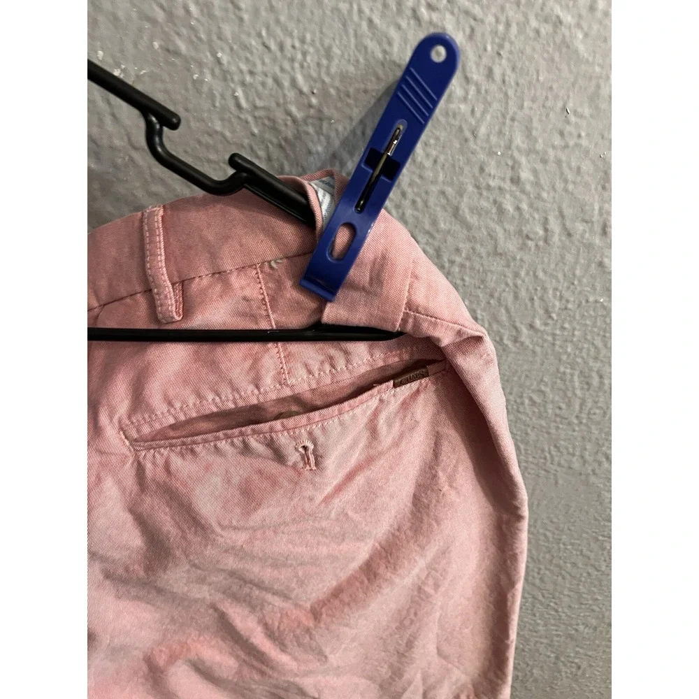Chaps Shorts Men's 38 Pinkish  Flat Front‎ Stretch Inseam 10 Inches